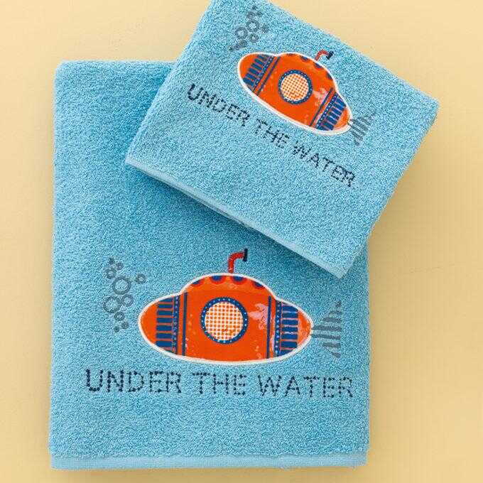 Σετ Παιδικές Πετσέτες Kids Bath SUBMARINE