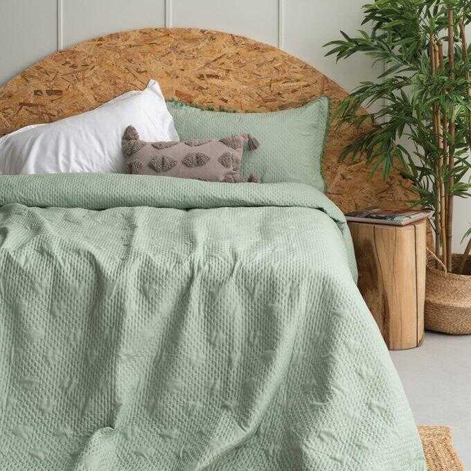 Κουβερλί Υπέρδιπλο 220x240 MORGAN GREEN