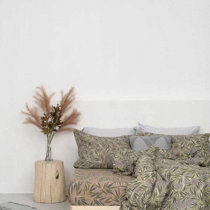 Σετ Μονά Σεντόνια Cosy Winter 170x265 CW286 Με Λάστιχο