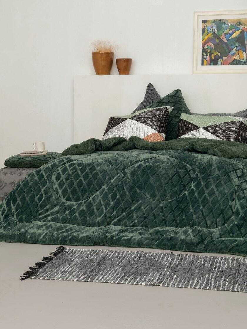Διακοσμητικη Μαξιλαροθηκη Nadine 50x50 NADINE/2 GREEN