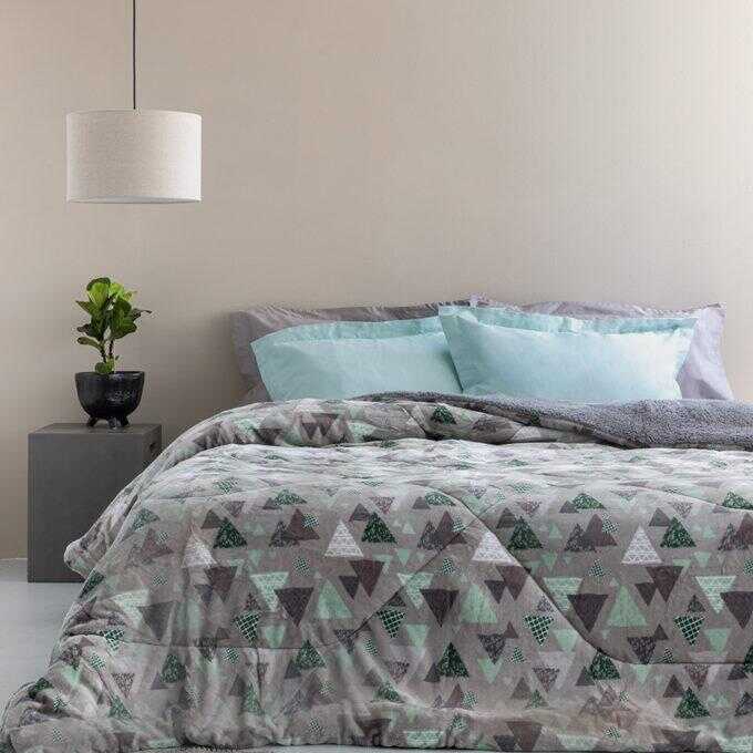 Κουβερτοπαπλωμα Μονό 160x220 BLAKE GREY