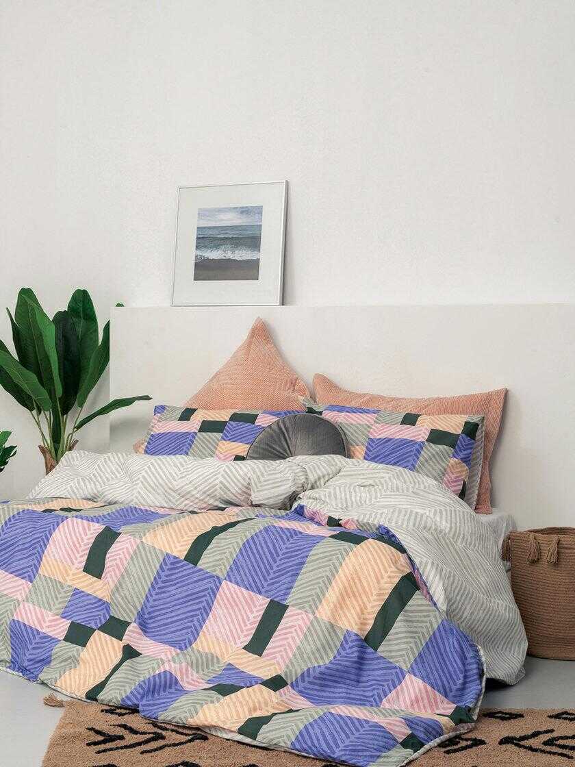 Σετ Παπλωματοθηκη Μονή Fashion Life 170x250 FL6163
