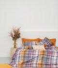 Σετ Μονά Σεντόνια Flannel Beauty 170x265 FB0218 Χωρίς Λάστιχο