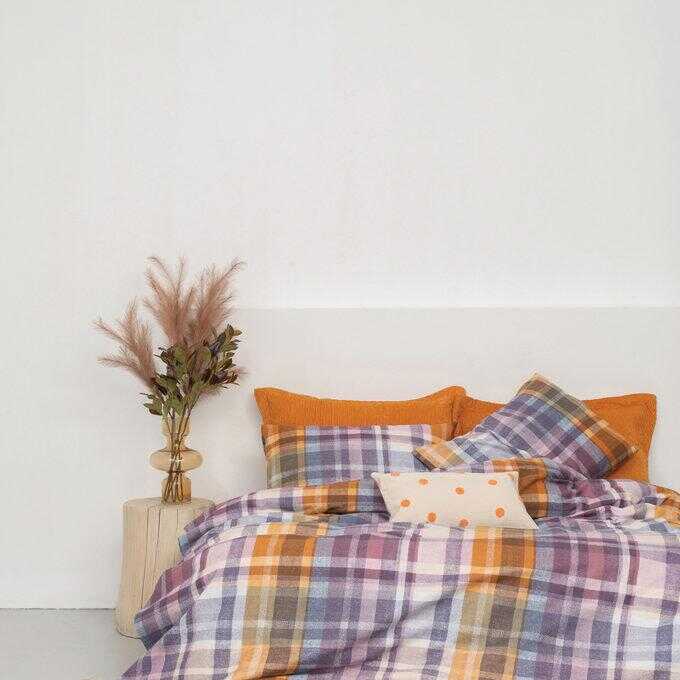 Σετ Μονά Σεντόνια Flannel Beauty 170x265 FB0218 Με Λάστιχο