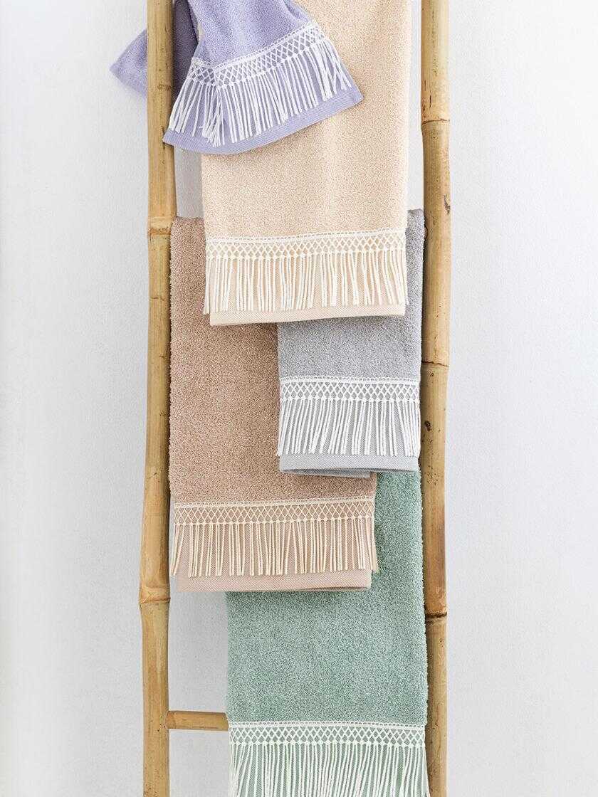 Σετ Πετσετες Towels Collection HARPER CREAM