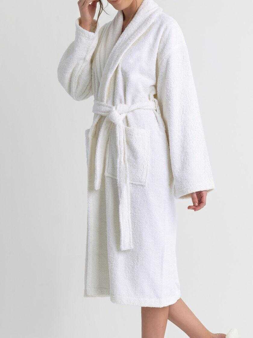 Μπουρνουζι Bath Collection GEM WHITE Medium
