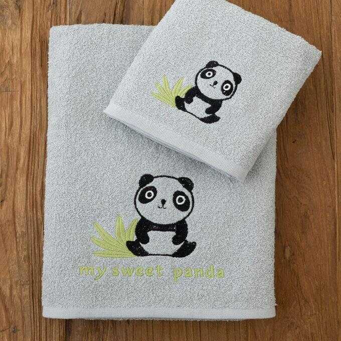 Σετ Παιδικές Πετσέτες Kids Bath PANDA