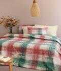 Σετ Μονά Σεντόνια Flannel Beauty 170x265 FB0221 Με Λάστιχο