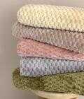 Κουβέρτα Fleece 160x220 ASTER CREME CREME