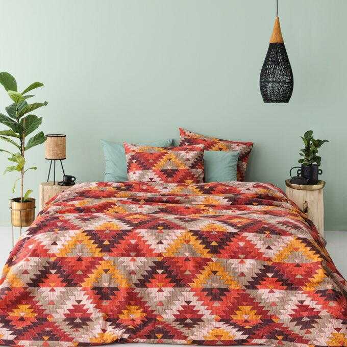 Σετ Παπλωματοθήκη Μονή Flannel Beauty 170x250 FB0222