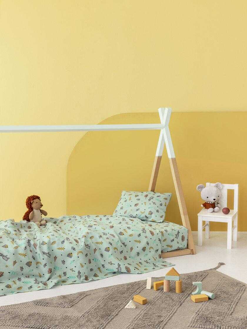 Σετ Μονά Σεντόνια Floufi 170x265 FF101 Χωρίς Λάστιχο