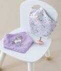 Σετ Σαλιάρες μπαντάνα New Baby NB0140 GIRL