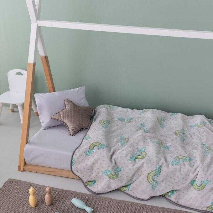 Κουβέρτα Κούνιας Baby Blankets 110x140 RAINY