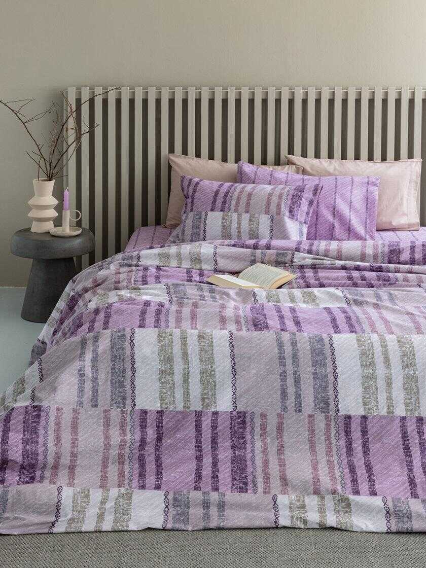 Σετ Μονά Σεντόνια Fashion Life 170x260 FL6226 Χωρίς Λάστιχο