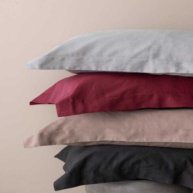 Σετ Υπέρδιπλα Σεντόνια 240x270 Posh Sateen BORDO