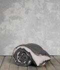 Πάπλωμα Υπέρδιπλο 220x240 Abalone - Light Gray / Dark Gray