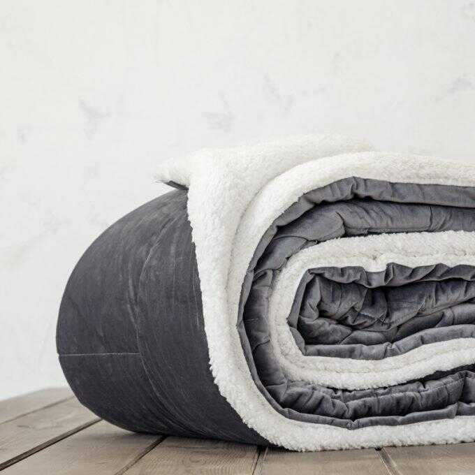 Κουβέρτα/Πάπλωμα Γίγας 240x260 - Nuan Dark Gray