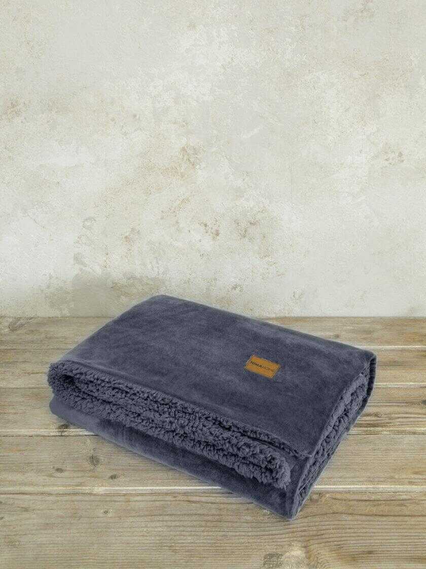 Κουβέρτα καναπέ 130x170 - Nuan Dark Gray