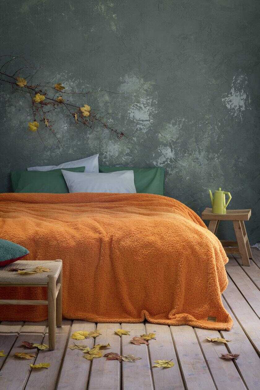 Κουβέρτα Μονή 150x220 - Manta Amberglow