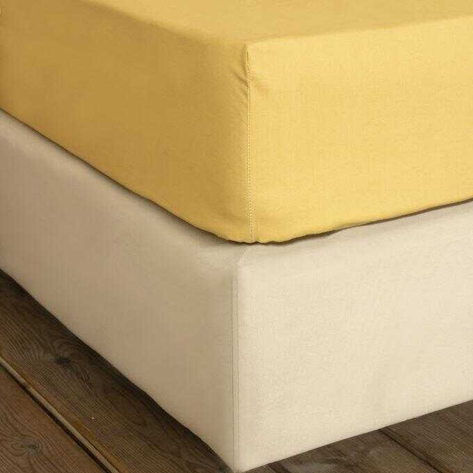 Σεντόνι Ημίδιπλο με Λάστιχο Primal - Warm Beige