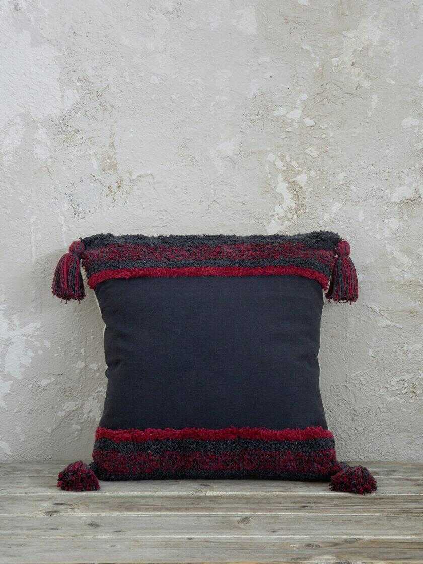 Διακοσμητικό μαξιλάρι 45x45 - Janelle Dark Gray