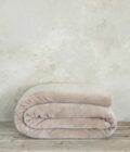 Κουβέρτα Βελουτέ Γίγας 240x260 Coperta - Nude