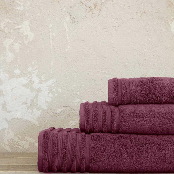 Πετσέτα 50x100 Vista - Bordeaux