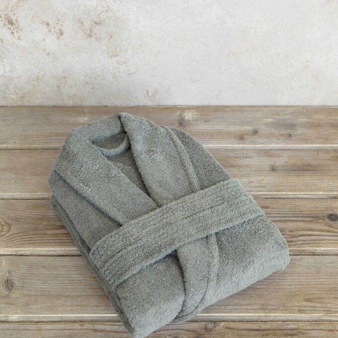 Μπουρνούζι Asana - Small - Rock Green