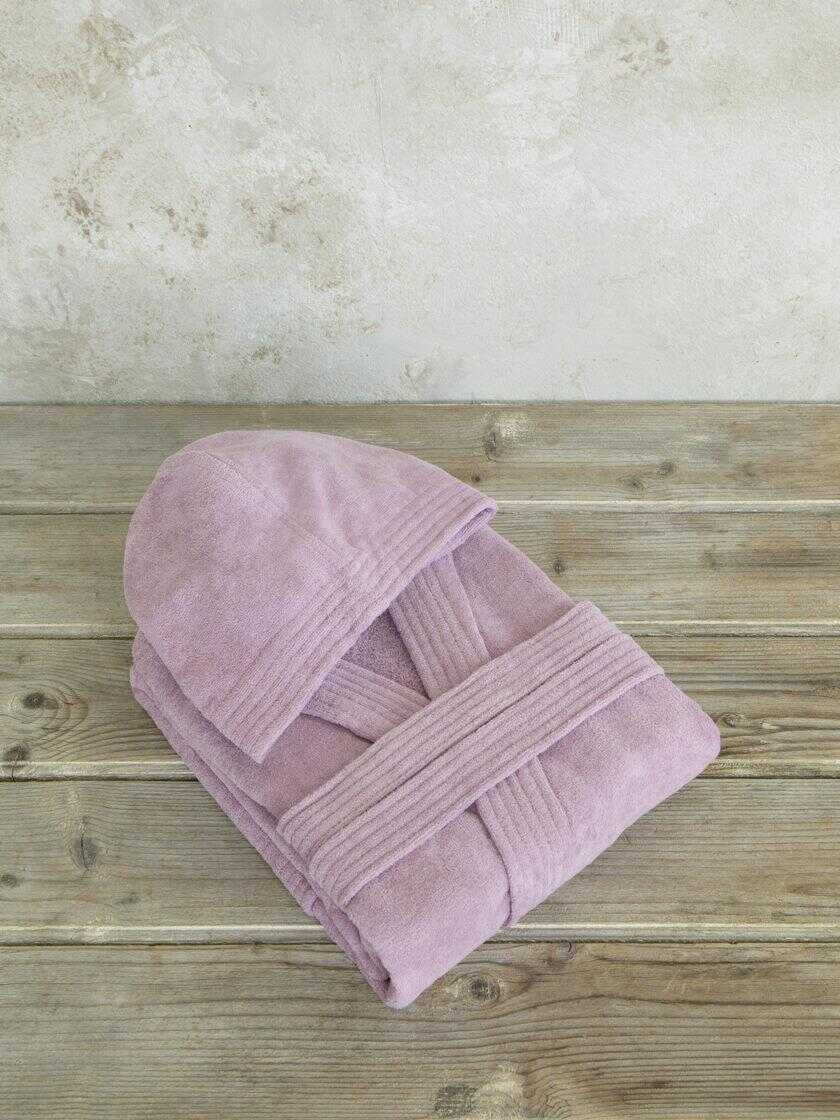 Μπουρνούζι με κουκούλα Zen - Small - Pale Mauve