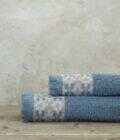Σετ Πετσέτες (50x90 + 70x140) Jentaya - Blue