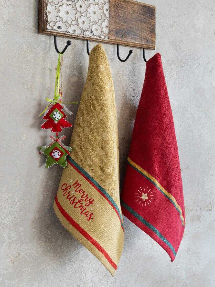 Σετ Πετσέτες (2 x 40x60) - Christmas Star