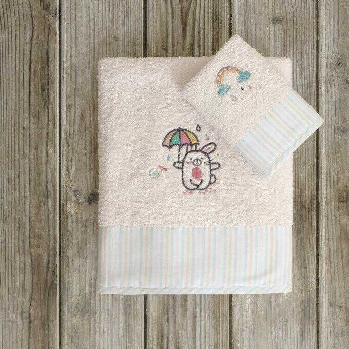 Σετ Πετσέτες (30x50 + 70x140) - Chic Rabbit