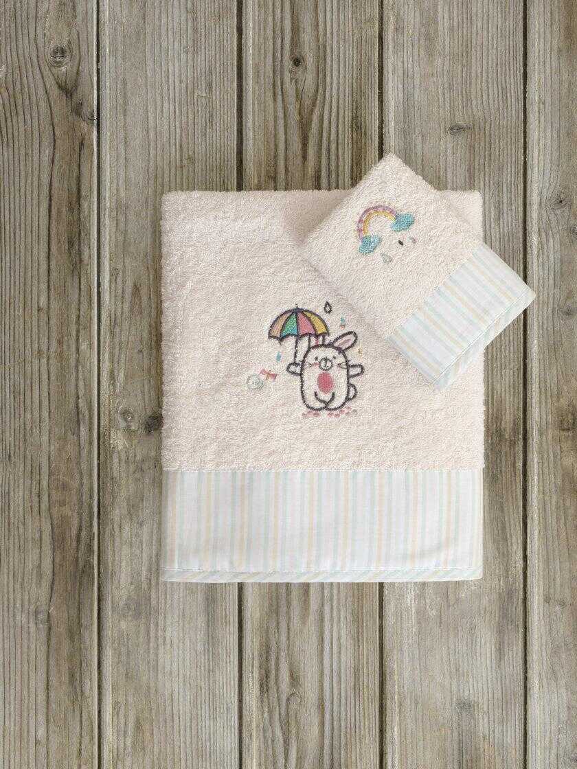 Σετ Πετσέτες (30x50 + 70x140) - Chic Rabbit