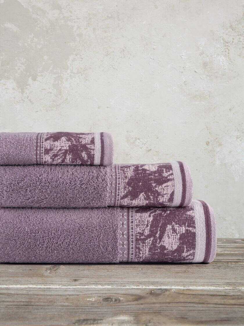 Σετ Πετσέτες (30x50 + 50x90 + 70x140) - Karita Pink