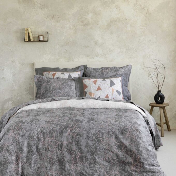 Σετ Σεντόνια Υπέρδιπλα - Marble