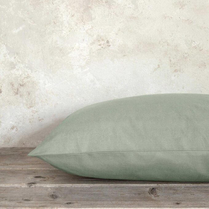 Μαξιλαροθήκες Unicolors - Rock Green