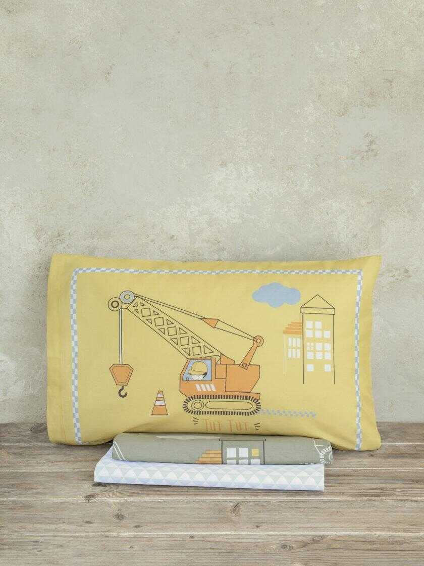 Σετ Σεντόνια Μονά με Λάστιχο - Under Construction