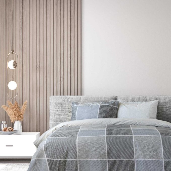 Σετ Παπλωματοθήκη Υπέρδιπλη - Rusty Gray