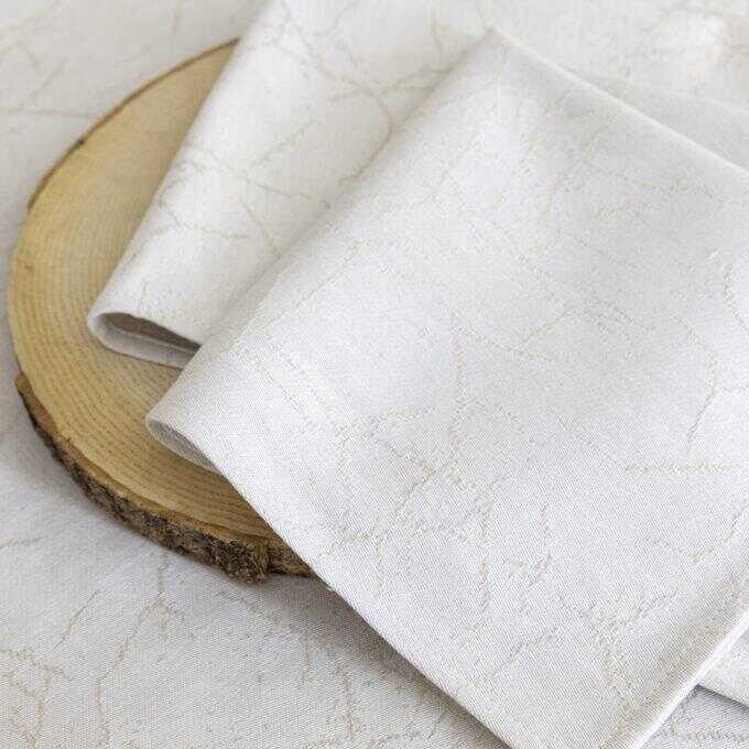 Σετ Πετσέτες (4 x 42x42) - Marble Beige