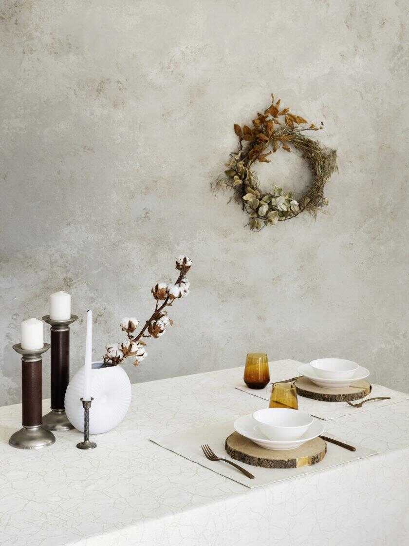 Τραπεζομάντηλο 165x310 - Marble Off White