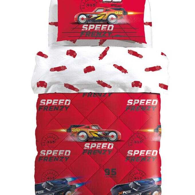 Παπλωμα Μονό Disney 160x250 CARS FRENZY