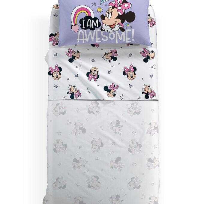 Σετ Μονά Σεντόνια Disney 155x280 MINNIE BOOM