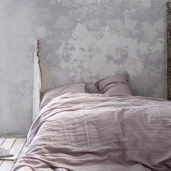 Παπλωματοθήκη Υπέρδιπλη Linen - Dusty Pink