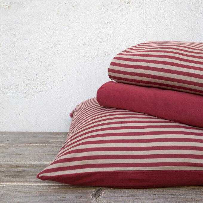 Σετ Σεντόνια Μονά με Λάστιχο - Suave Terracotta