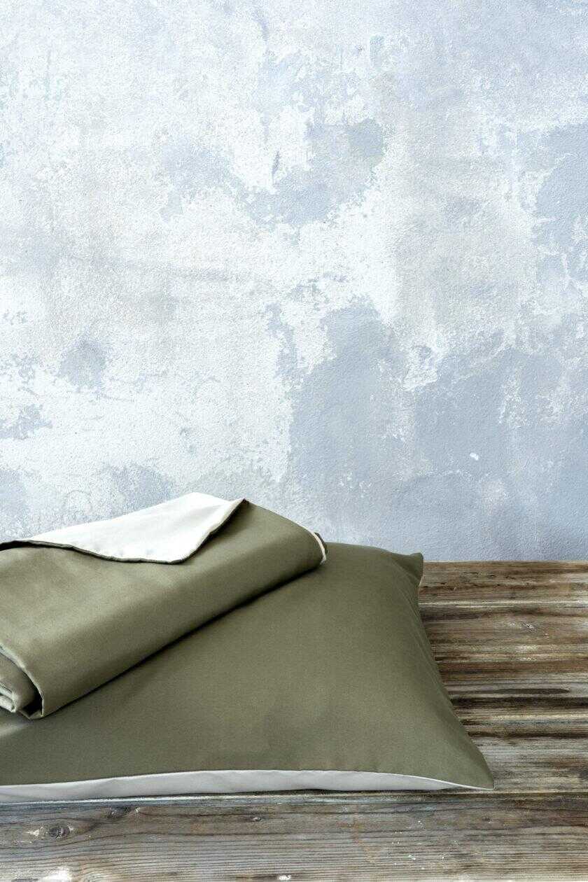 Σετ Παπλωματοθήκη Μονή Abalone - Brown / Light Beige
