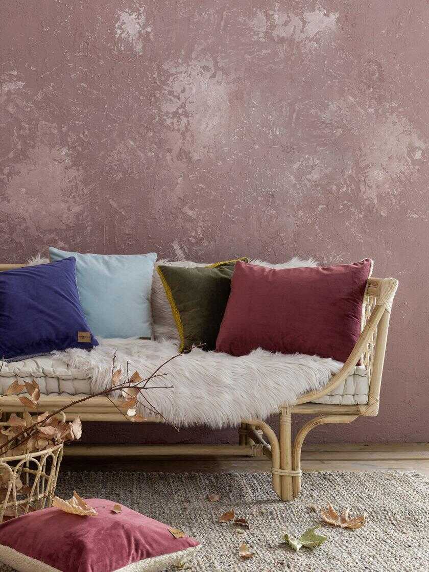 Διακοσμητικό μαξιλάρι 45x45 - Nuan Brown / Mustard Beige