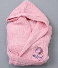 Μπουρνούζι με Κουκούλα Kids Bath MAGICAL ROSE