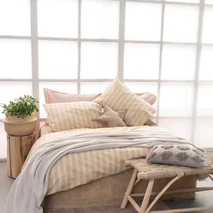 Σετ Μονά Σεντόνια Fashion Life 170x260 FL6112 Με Λάστιχο
