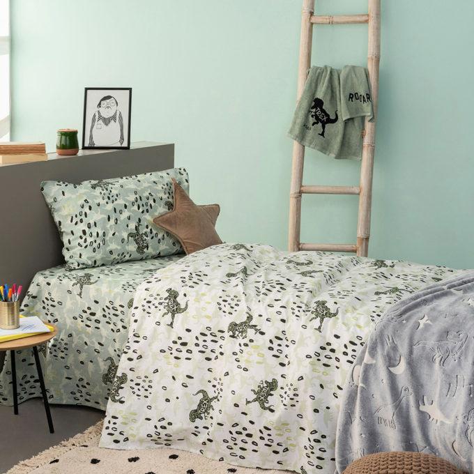 Σετ Μονά Σεντόνια Trend Collection 160x260 TC931 Χωρίς Λάστιχο