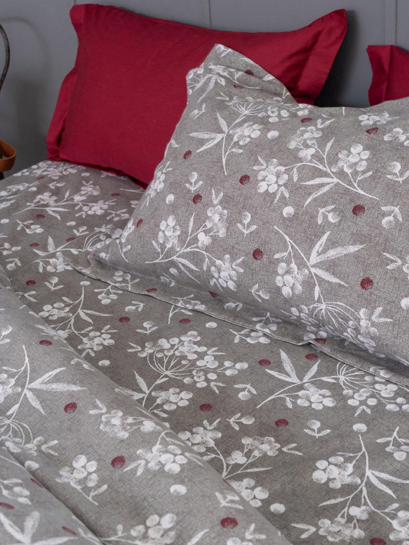 Σετ Σεντονια Υπέρδιπλα Cosy Winter 240x265 CW272 Με Λάστιχο